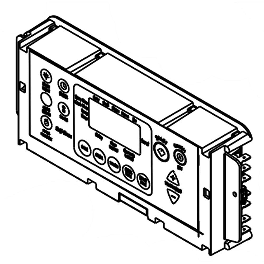 Part #w10908164, Whirlpool Range Oven Control Board (Replaces W10837803) / 16.00 x 6.75 x 2.50