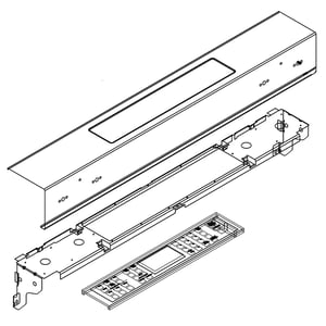Range Control Panel Assembly W10909669