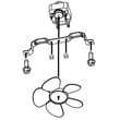 Range Hood Fan Motor Assembly for Whirlpool UXT4030ADT1 - Part W10910693