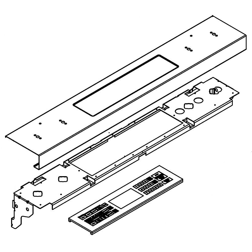 Refrigerator Cover Assembly ACQ34267008 parts