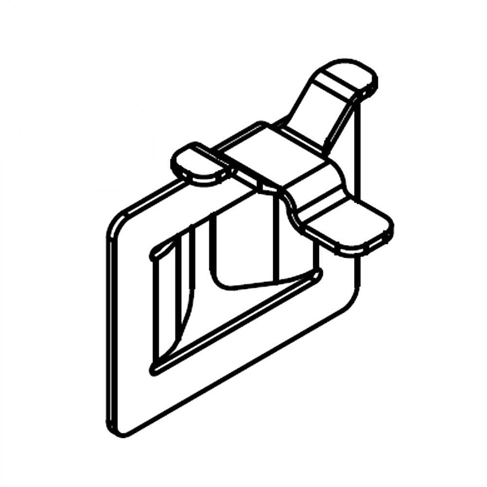 Part #w11025615, Control Panel Bracket / 1.25 x 1.00 x 0.75