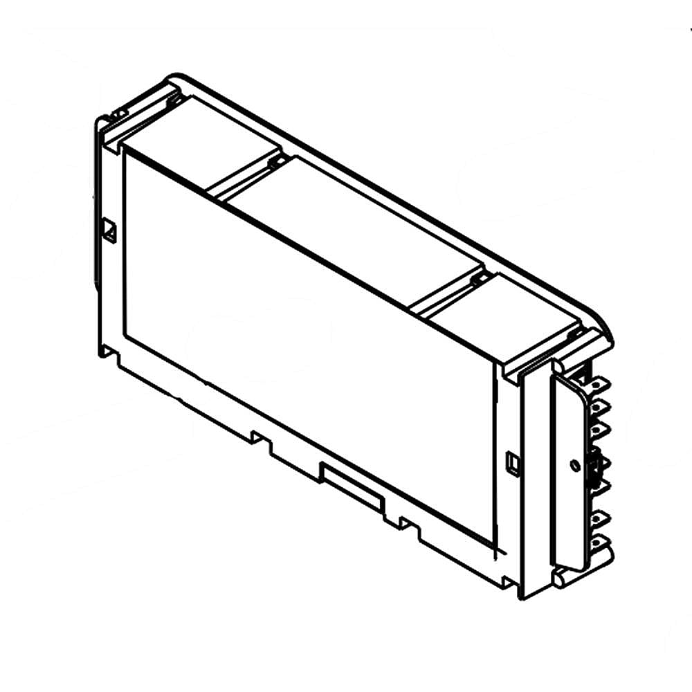 Photo of GE Part #w11027098, Whirlpool Ran Oven Control Board | 15.25 x 6.75 x 2.50 from Repair Parts Direct