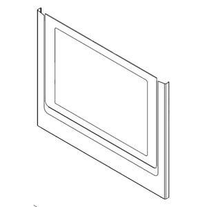 Range Oven Door Outer Panel W11033592