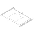 Chassis-bott for KitchenAid KFDC506JAV01 - Part W11040801