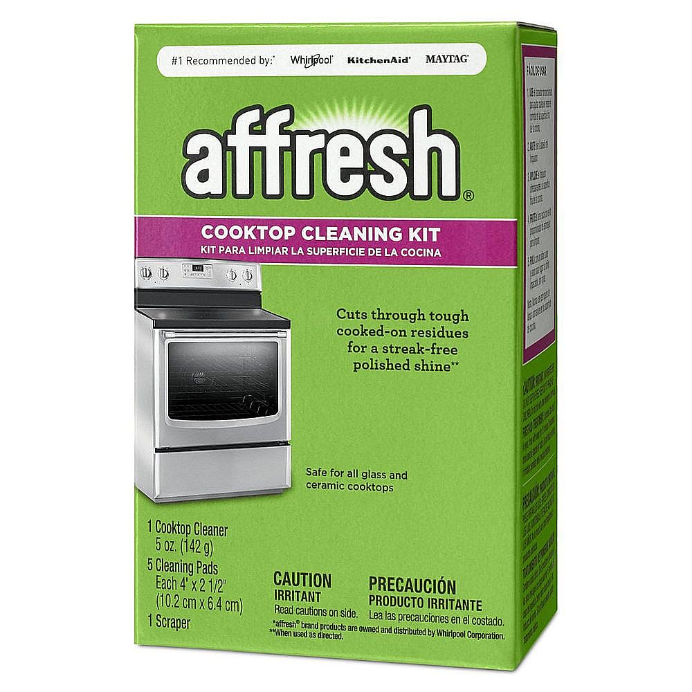 Part #w11042470, Affresh Cooktop Cleaning Kit / 8.00 x 2.75 x 4.00