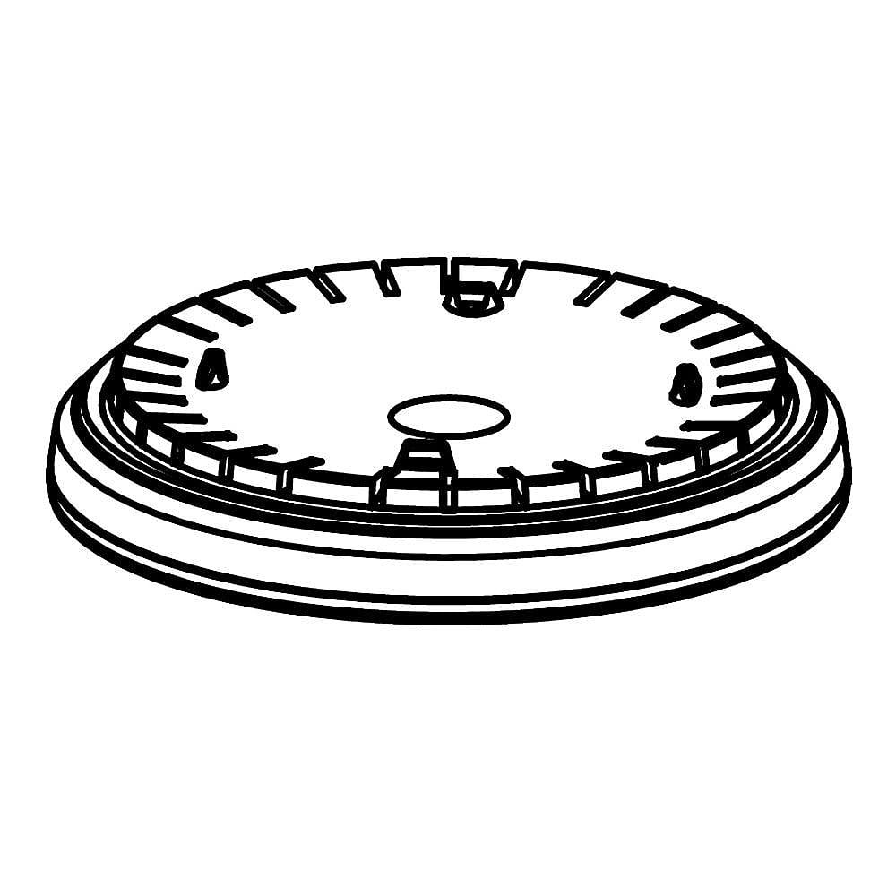 Part #w11043462, Burner Head / 4.50 x 4.50 x 1.25