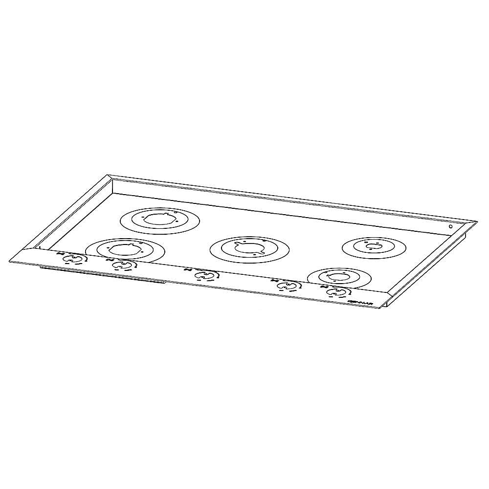 Part #w11043522, Cooktop / 36.00 x 21.00 x 1.50