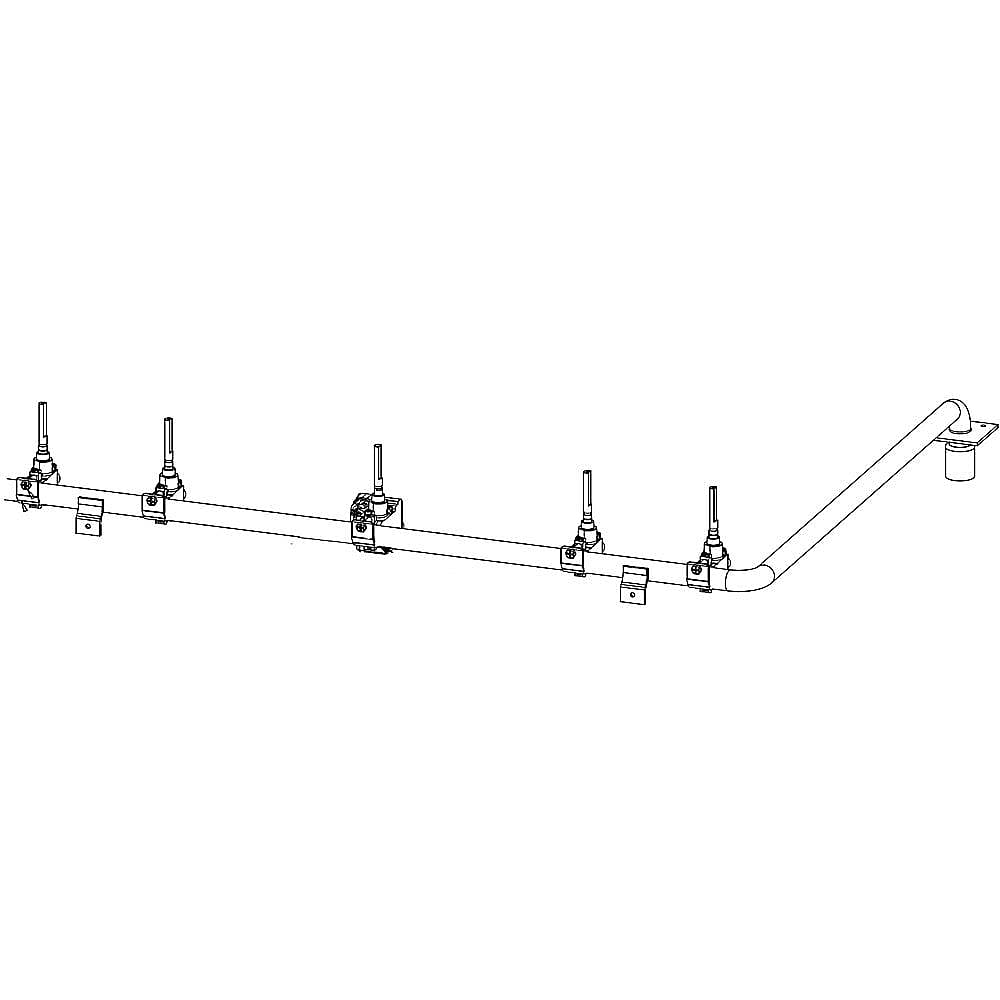 Part #w11043539, Manifold / 29.75 x 18.25 x 3.50