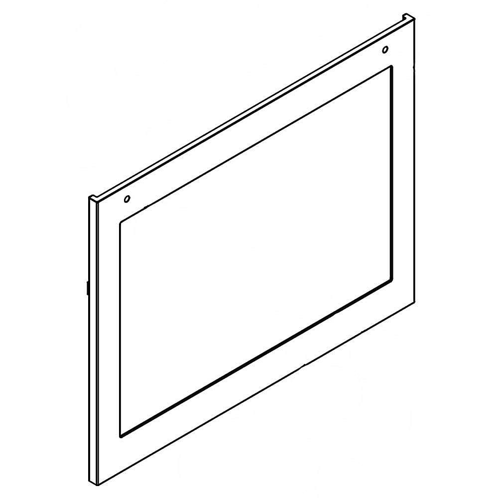 Part #w11047015, Range Oven Door Outer Panel (Stainless) / 30.25 x 39.75 x 6.75