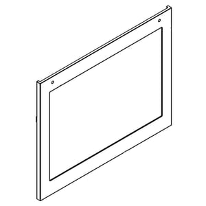 Range Oven Door Outer Panel (stainless) W11047015