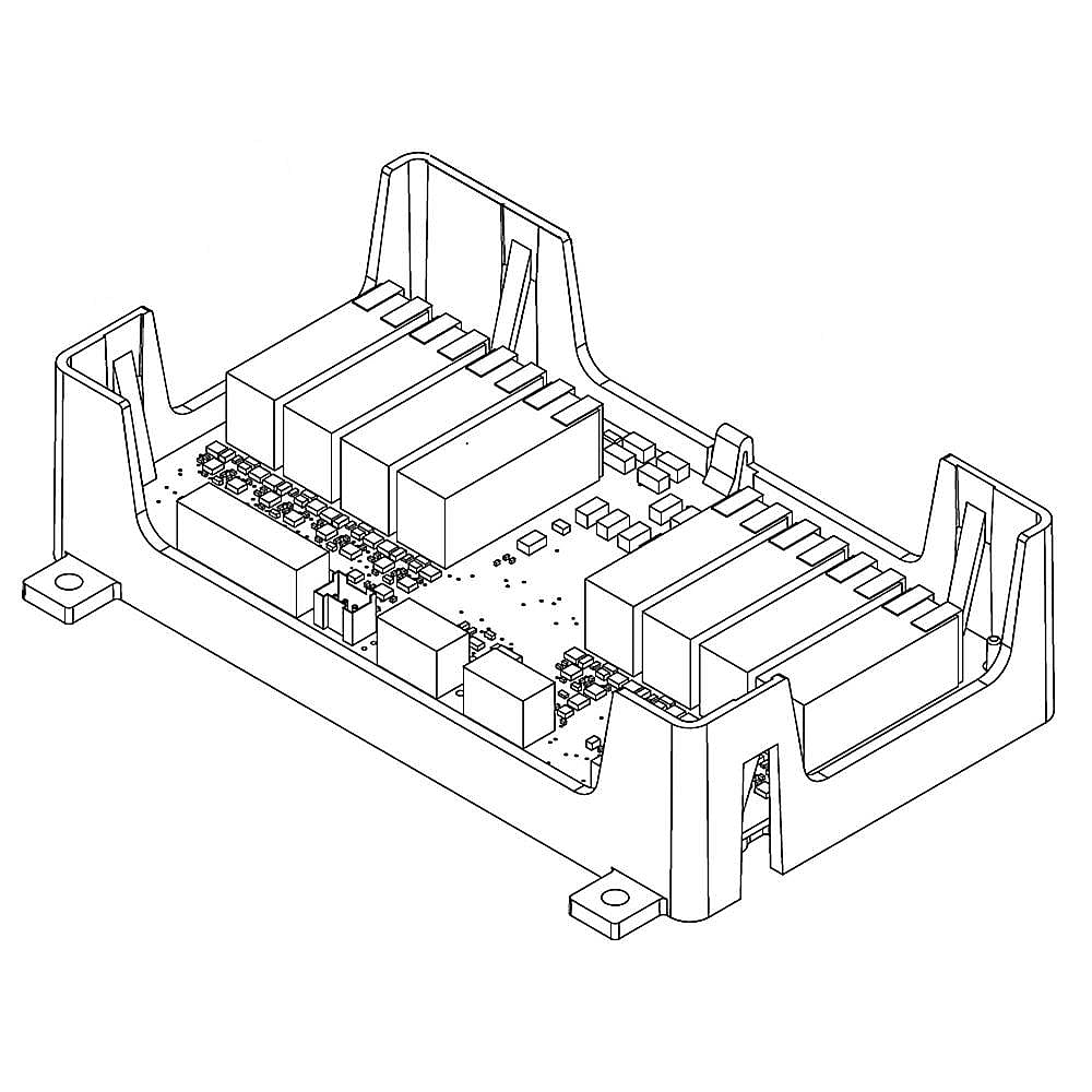 Photo of Part #w11083951, Electronic Control | 10.38 x 7.50 x 3.25 from Repair Parts Direct