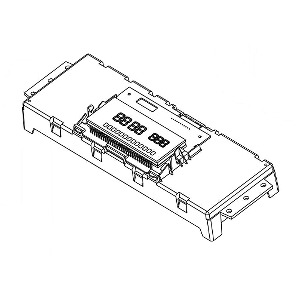 Photo of GE Part #w11084243, Ran Oven Control Board | 15.25 x 7.00 x 2.88 from Repair Parts Direct