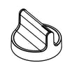 Cooktop Burner Knob (stainless) W11084623