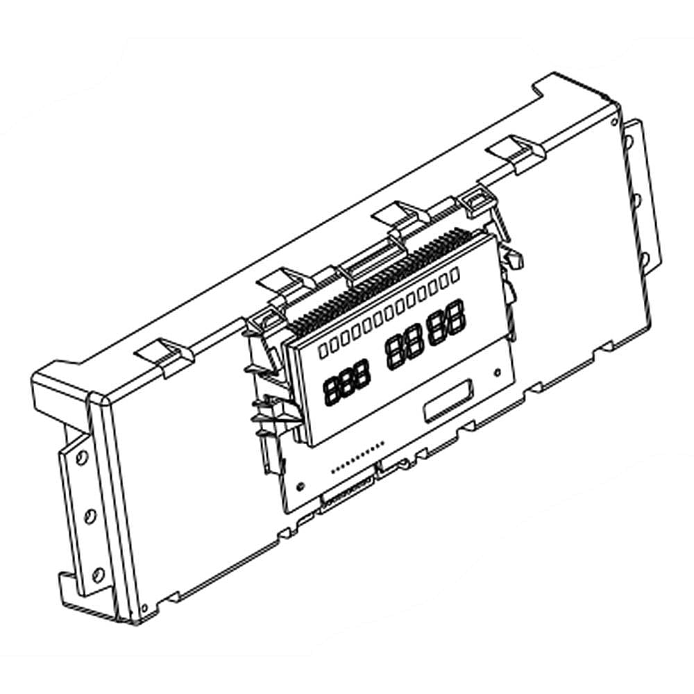 Photo of GE Part #w11088877, Ran Oven Control Board | 17.38 x 6.50 x 4.75 from Repair Parts Direct