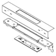 Range Control Panel And Overlay for KitchenAid KSEG700EBS6 - Part W11091880