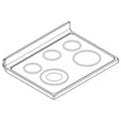 Range Main Top (black) for Maytag YMER6600FZ2 - Part W11091927