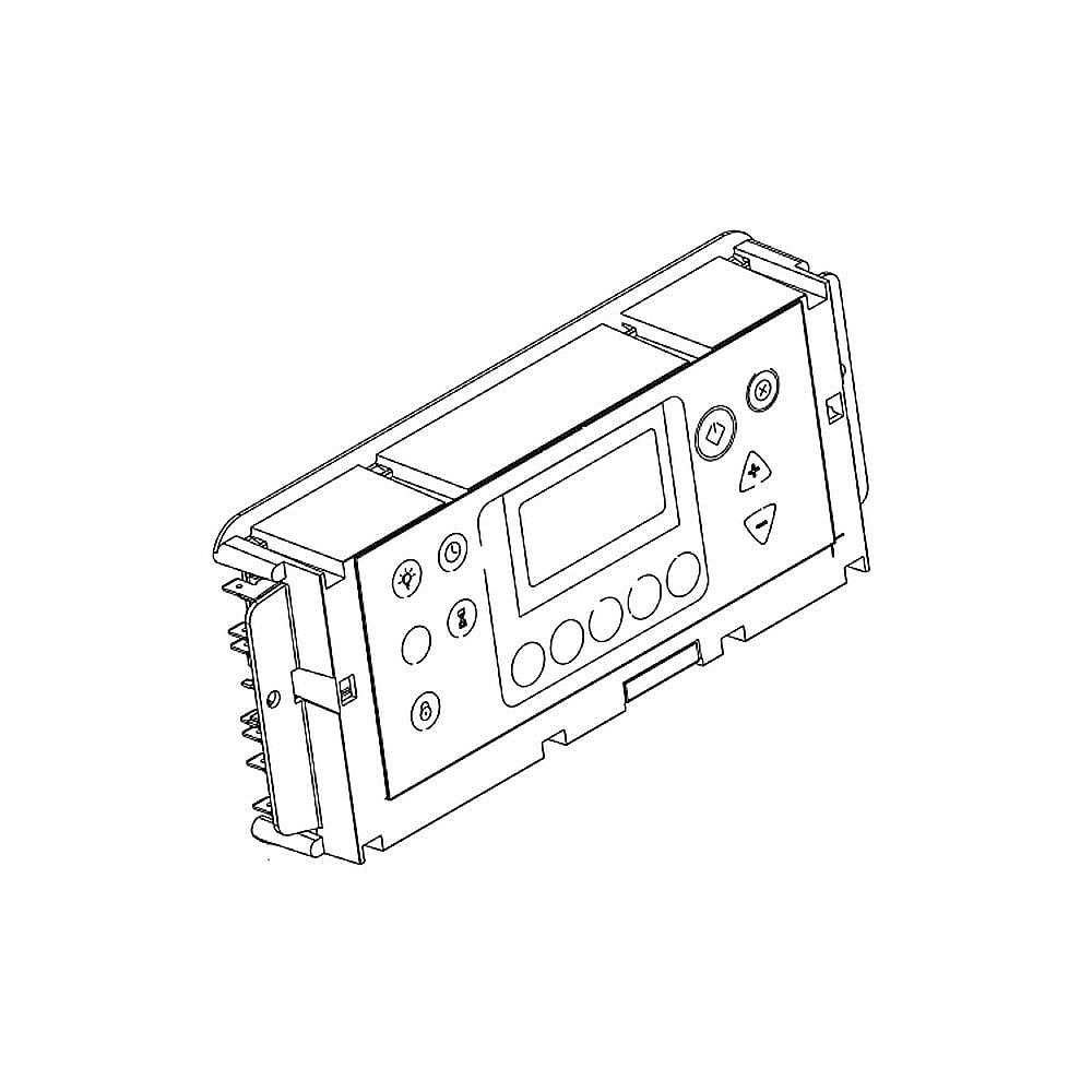 Photo of GE Part #w11092468, Whirlpool Ran Oven Control Board (Black) | 16.00 x 6.75 x 2.50 from Repair Parts Direct