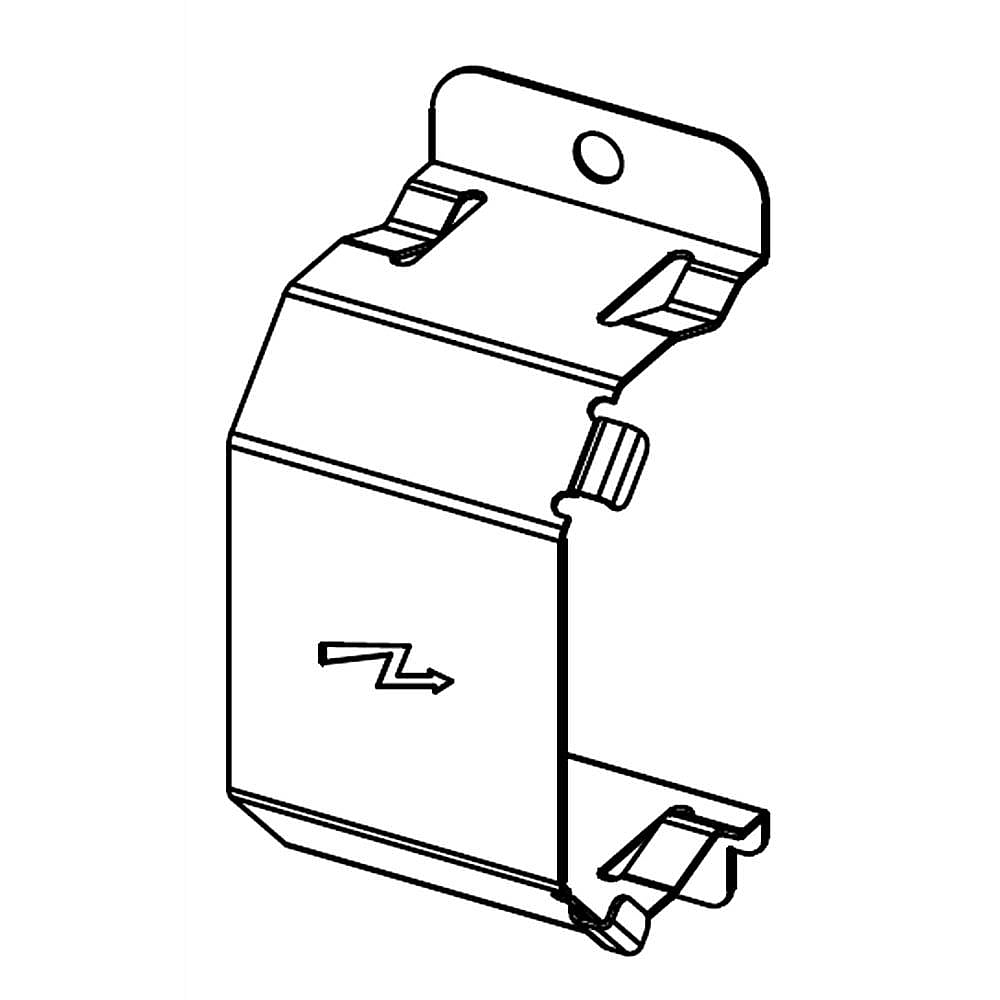 Part #w11095808, Capacitor Bracket / 3.00 x 1.25 x 1.50