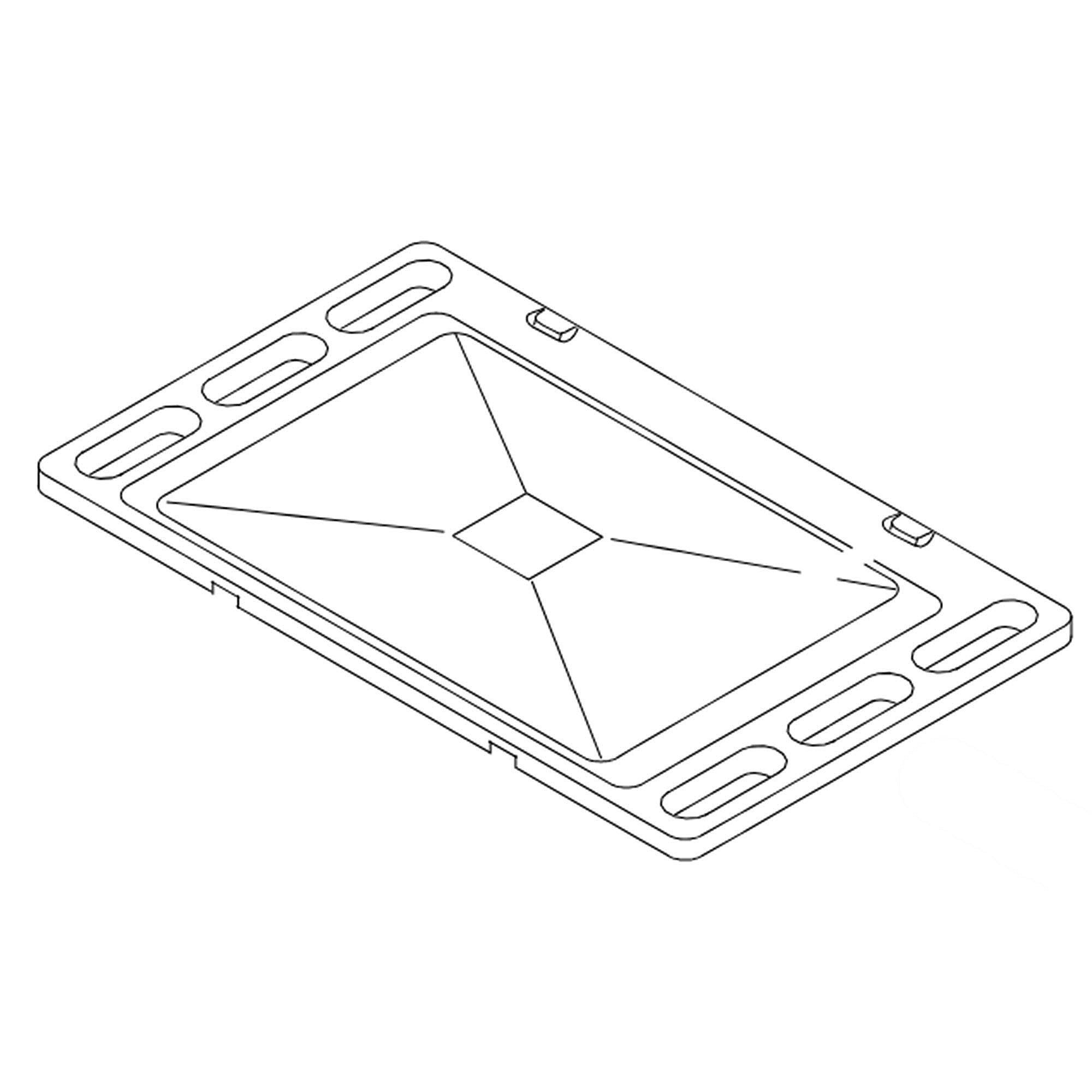 Part #w11098799, Range Oven Bottom Liner / 23.75 x 19.50 x 3.00
