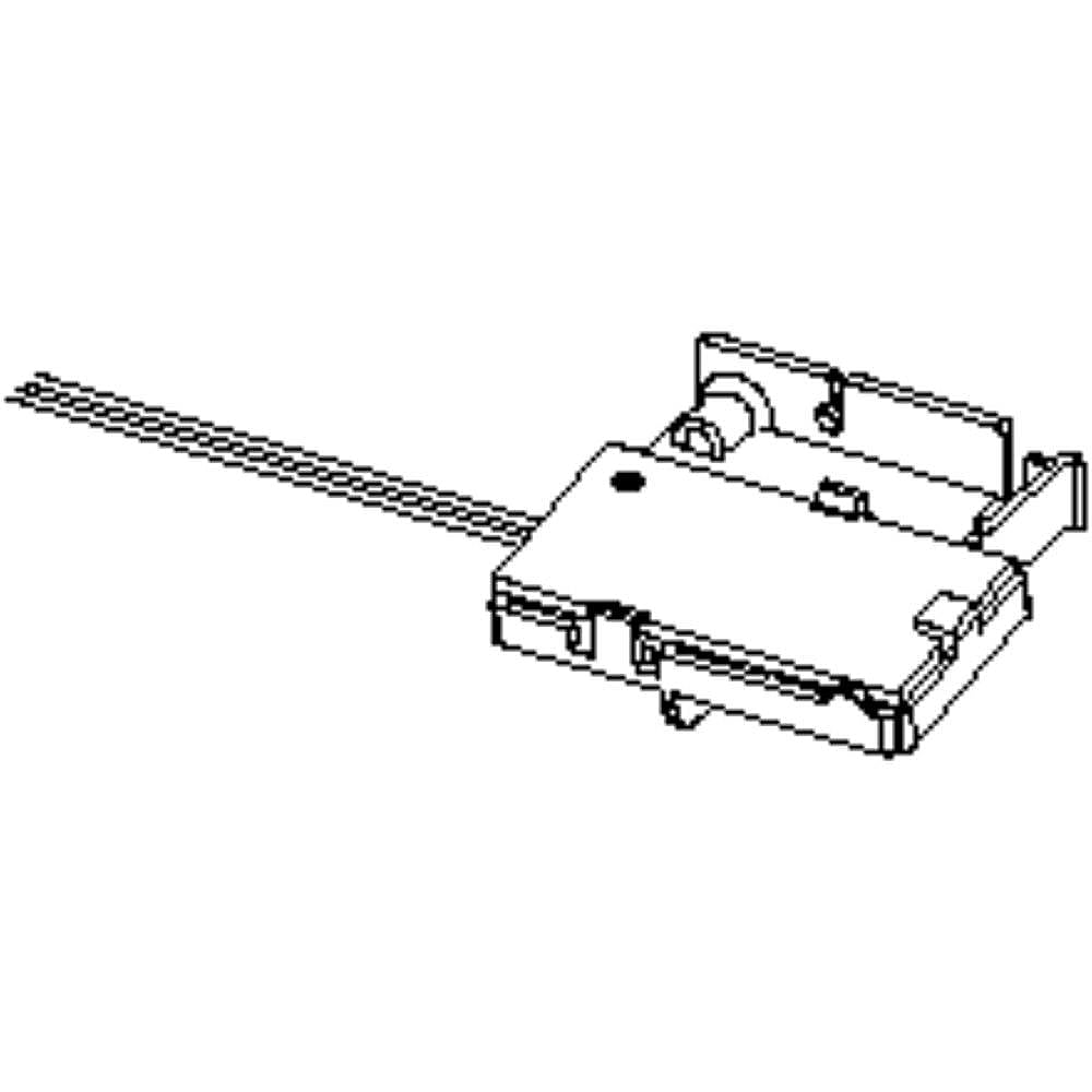 Part #w11098921, Microwave Light Socket Bracket / 2.00 x 2.00 x 0.75