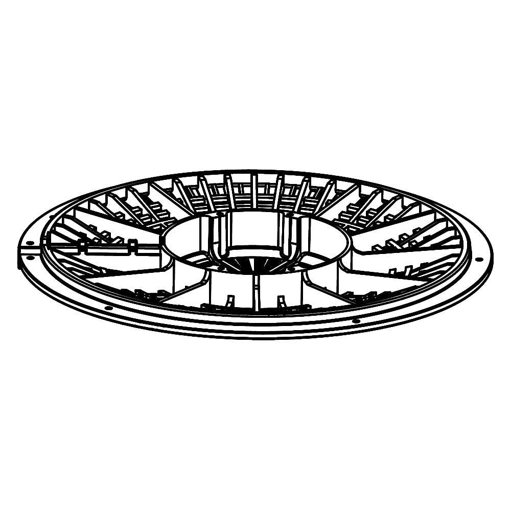 Whirlpool Part #w11099743, Cover | 9.88 x 9.50 x 0.63