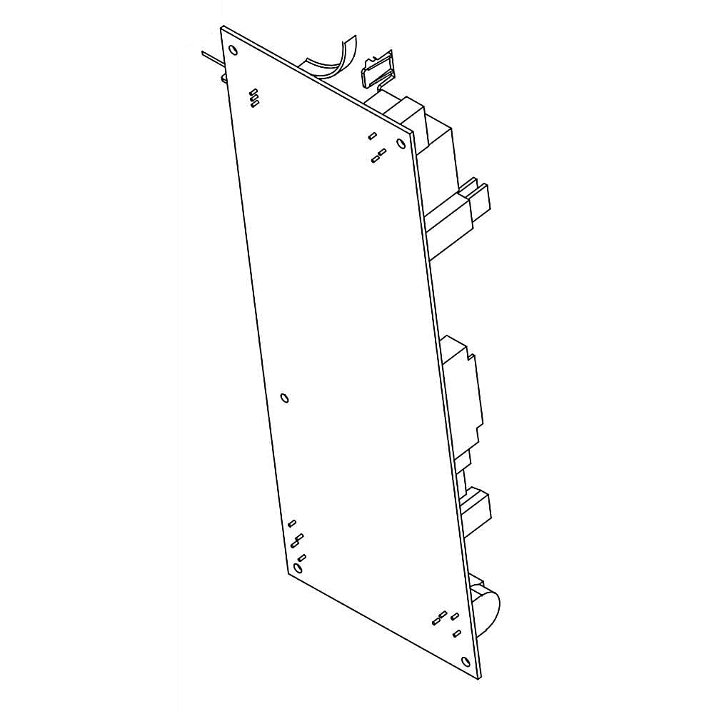 Part #w11100598, Microwave Electronic Control Board / 11.75 x 5.25 x 5.75
