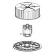 Blower Fan for Whirlpool WVU37UC6FB0 - Part W11100651
