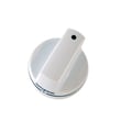 Range Surface Burner Knob (white) for Maytag MGR6600FW3 - Part W11101432
