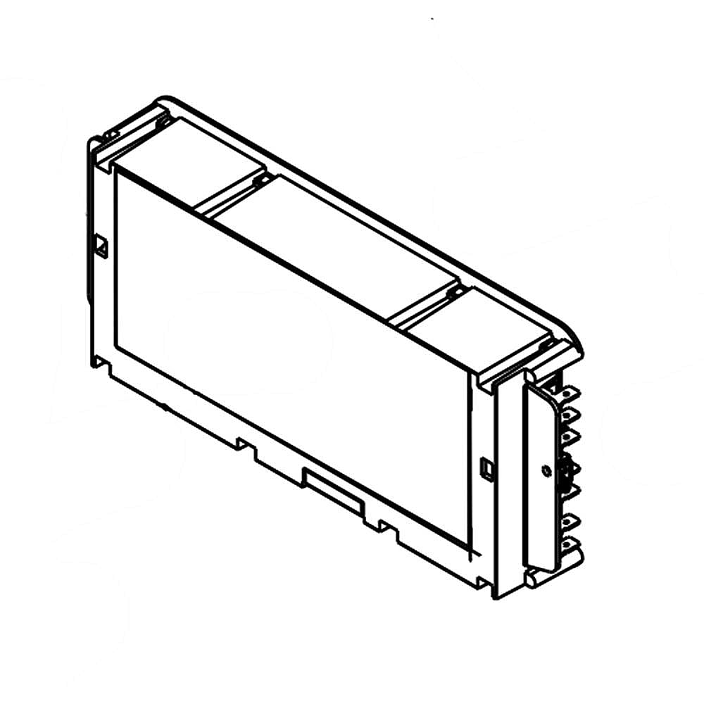 Part #w11101577, Range Oven Control Board (White) / 15.25 x 6.75 x 2.25