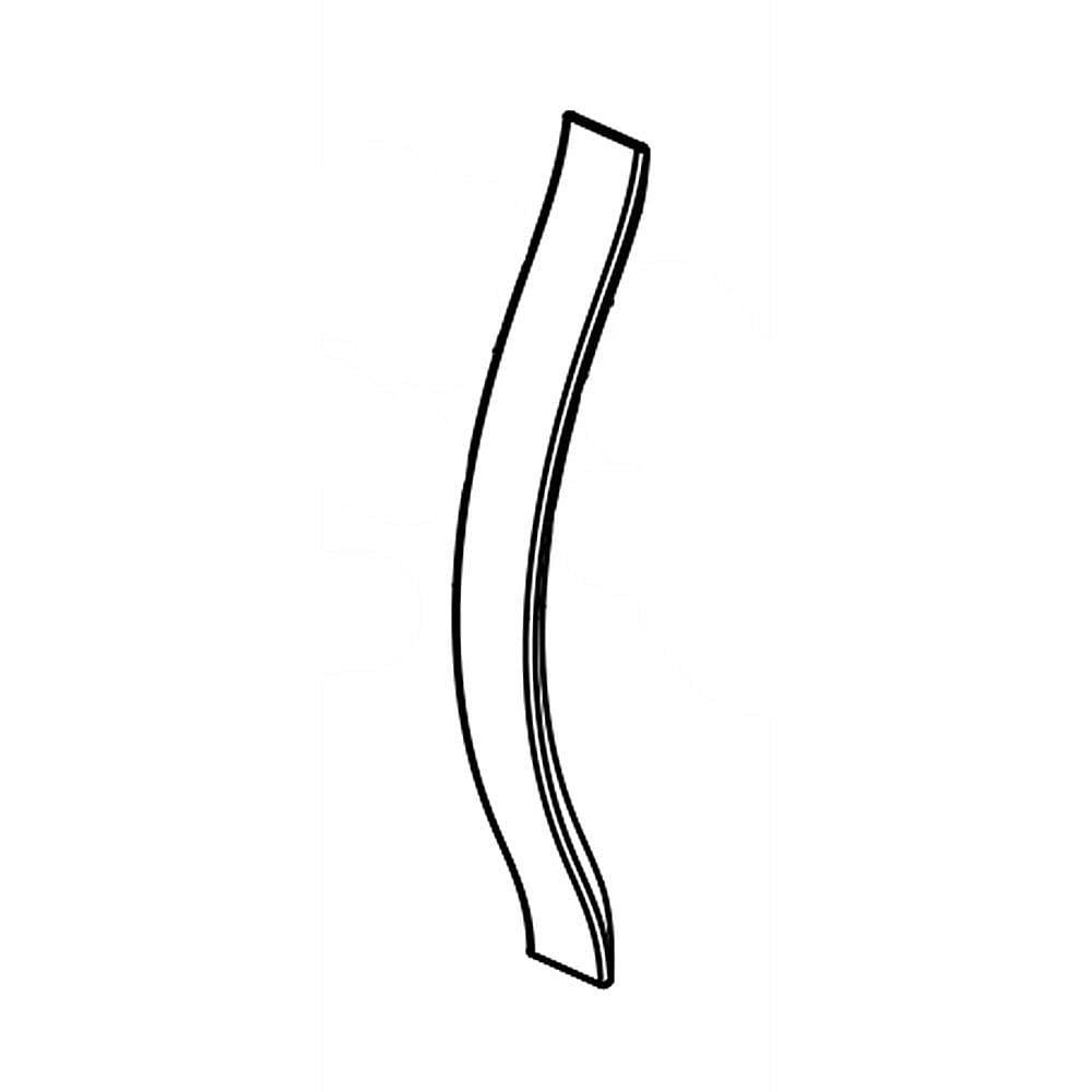Part #w11102990, Microwave Door Handle (Stainless) / 14.00 x 3.00 x 2.25