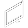 Range Oven Door Outer Panel Assembly (black Stainless) for Whirlpool YWFE975H0HZ2 - Part W11107401
