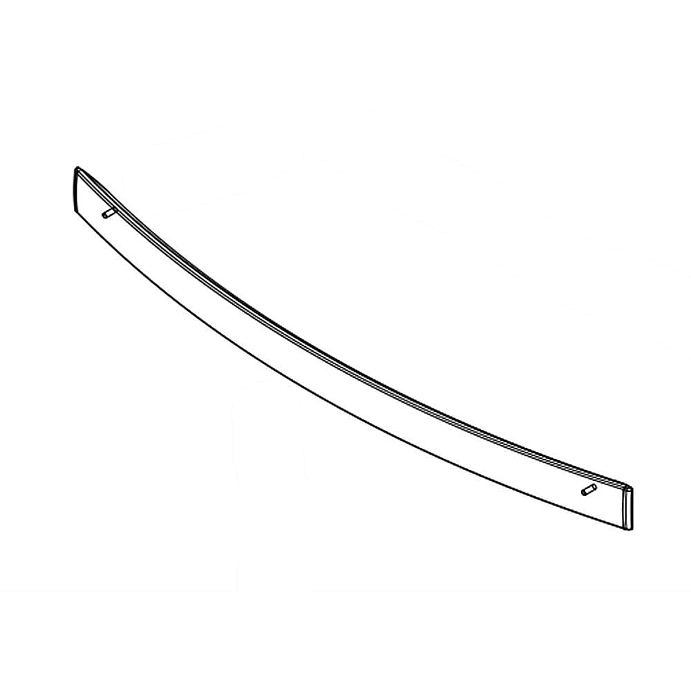 Part #w11110491, Wall Oven Door Handle (Black) / 30.75 x 3.37 x 2.75