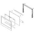 Wall Oven Door Outer Panel Assembly (black Stainless) for Whirlpool WOD77EC7HS00 - Part W11111696