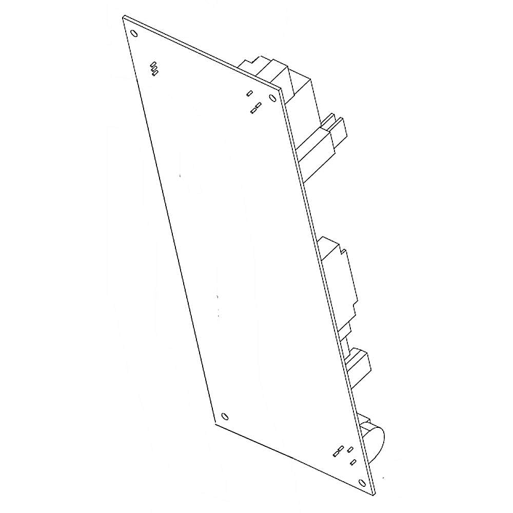 Photo of Part #w11418878, Microwave Electronic Control Board | 11.50 x 5.25 x 5.25 from Repair Parts Direct