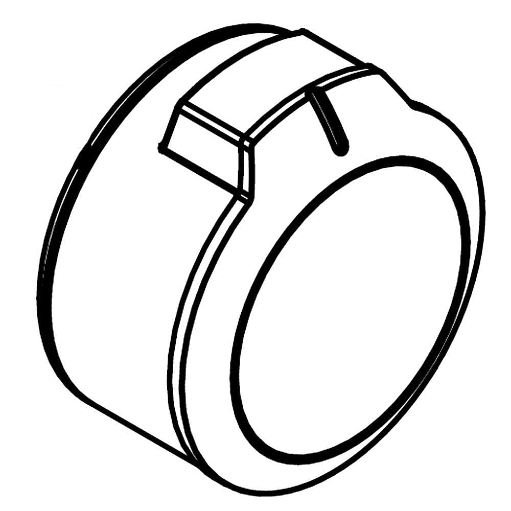 Photo of GE Part #w11117880, Ran Surface Burner Knob | 6.75 x 3.75 x 0.01 from Repair Parts Direct