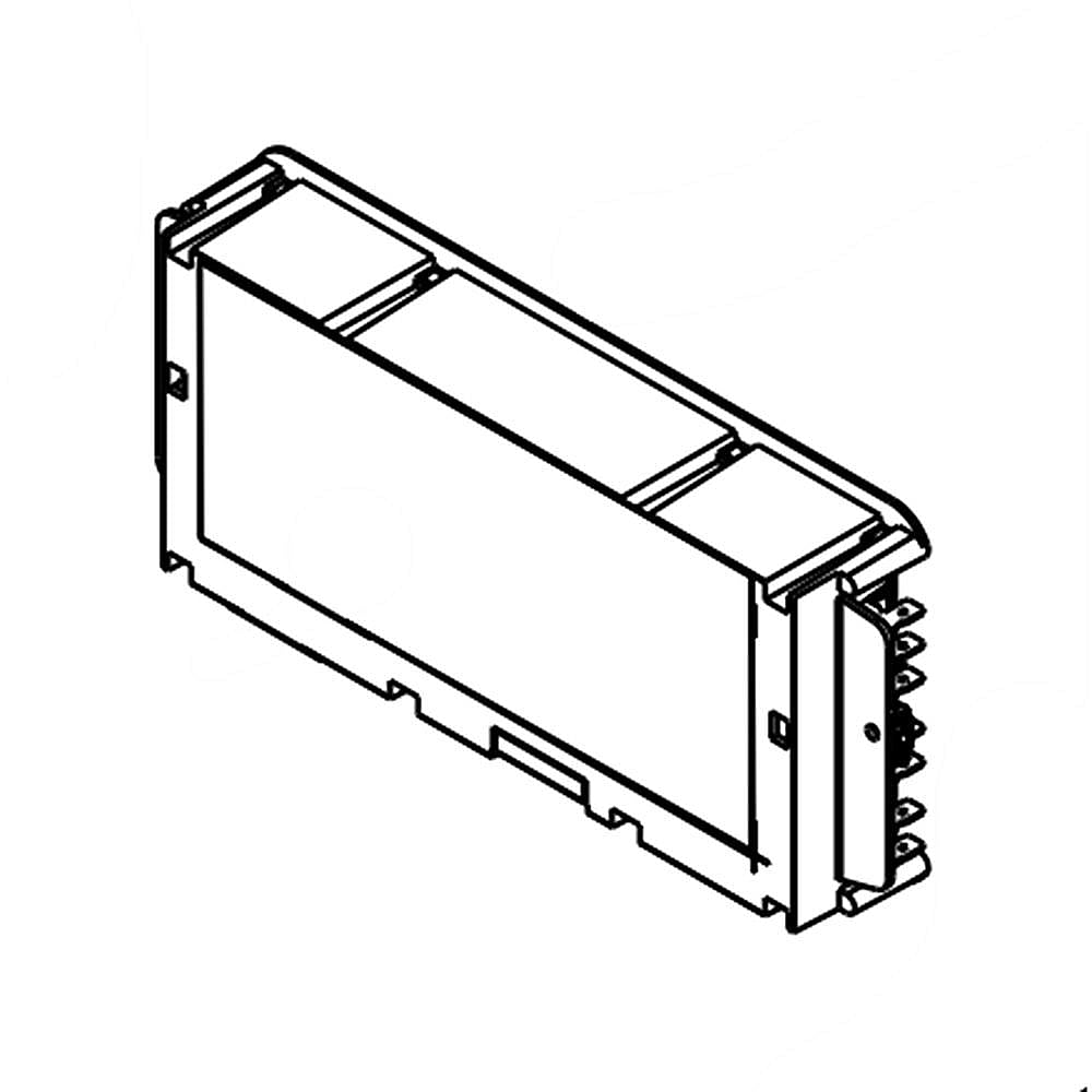 Part #w11122531, Range Oven Control Board And Overlay (Black) / 16.00 x 6.75 x 2.50