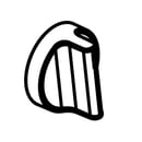 Range Surface Burner Knob (Black)