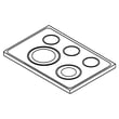 Range Main Top (black) W11128250