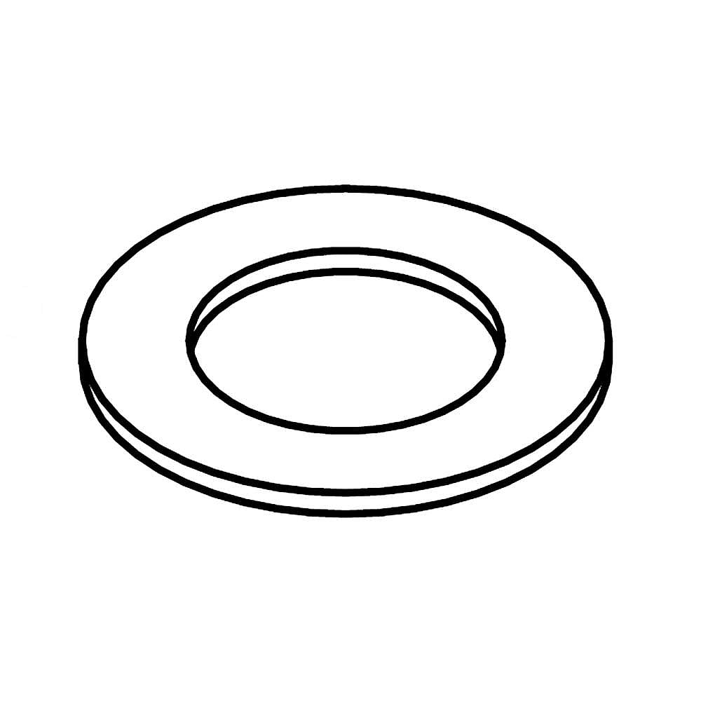 Part #w11131701, Range Surface Burner Knob Bezel / 1.25 x 1.25 x 0.40