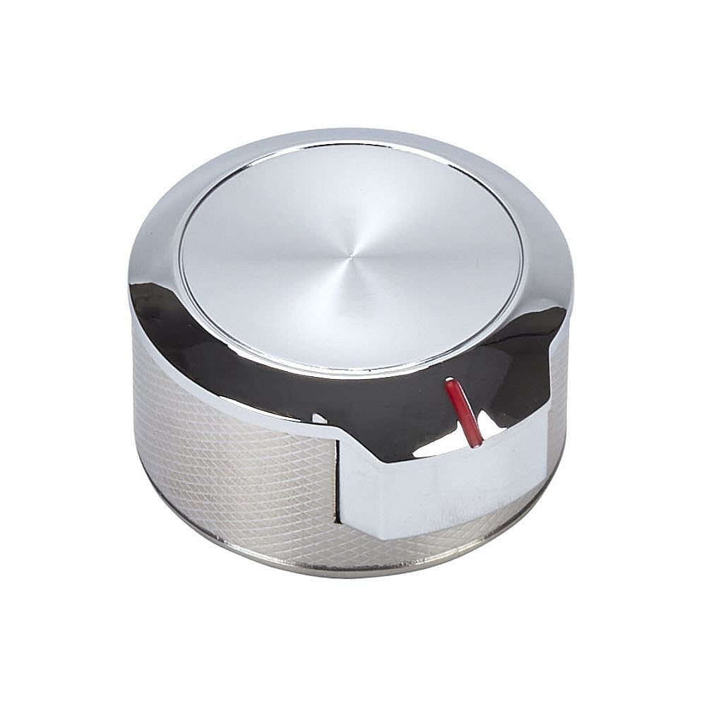 Part #w11156487, Range Surface Element Knob (Stainless) (Replaces W10823529) / 7.25 x 5.00 x 0.01