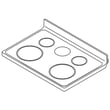 Whirlpool Range Main Top (black) for Whirlpool WFE535S0LS3 - Part W11156895