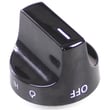Knob for Whirlpool WFG515S0JS0 - Part W11159631