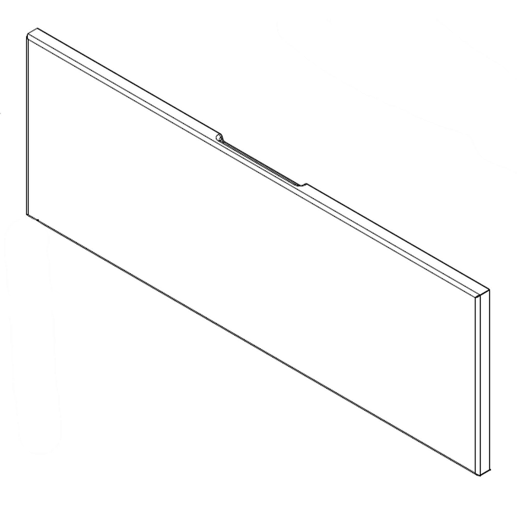 Part #w11165138, Drawer Panel / 34.75 x 9.00 x 3.00