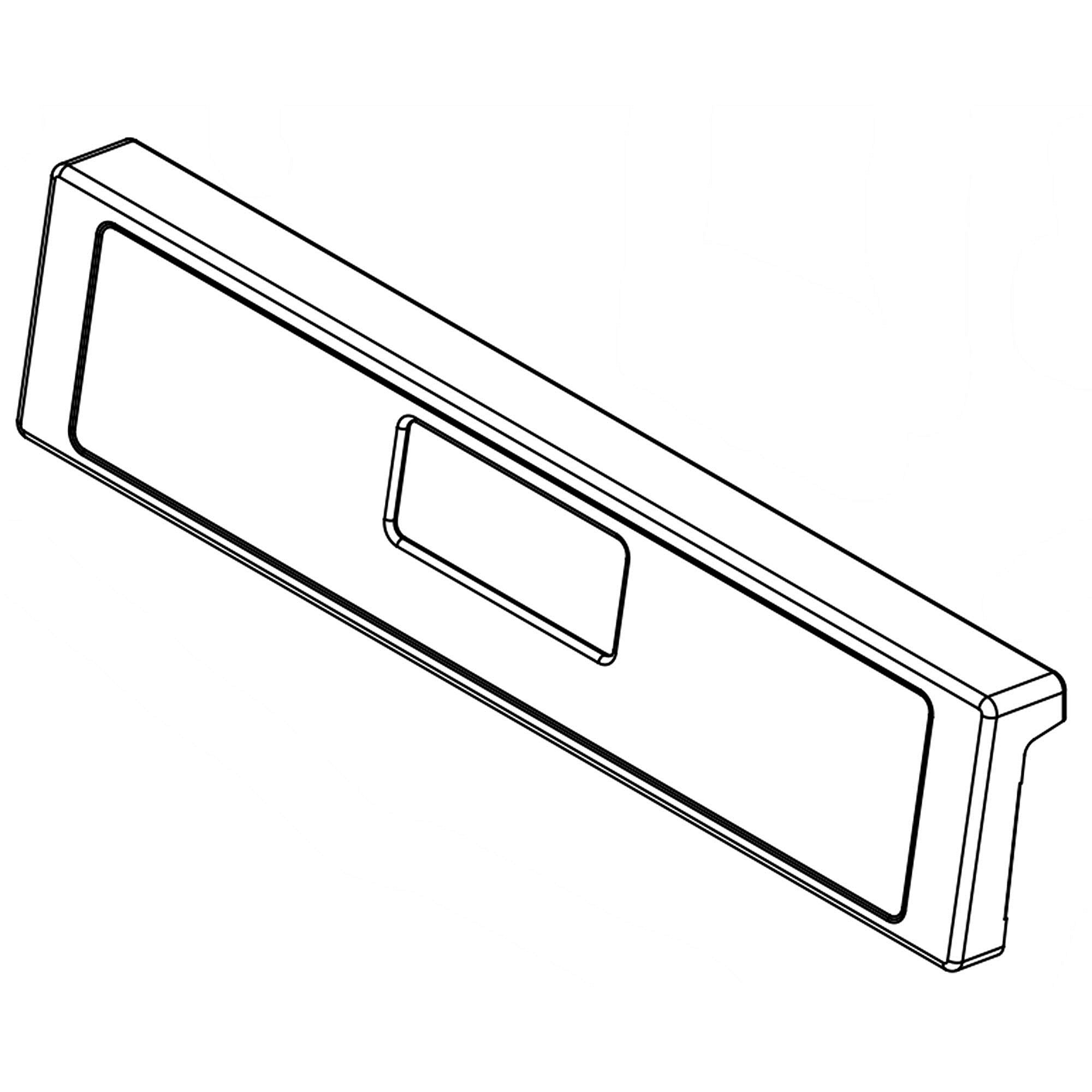 Photo of Part #w11171357, Control Panel | 31.50 x 8.62 x 3.75 from Repair Parts Direct