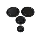 Range Surface Burner Cap Set (black) (replaces W10825883) W11173535