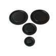 Range Surface Burner Cap Set (black) W11173535