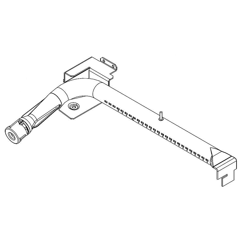 Part #w11174122, Range Bake Burner / 18.50 x 8.00 x 4.00
