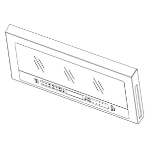 Microwave Door Assembly W11196118
