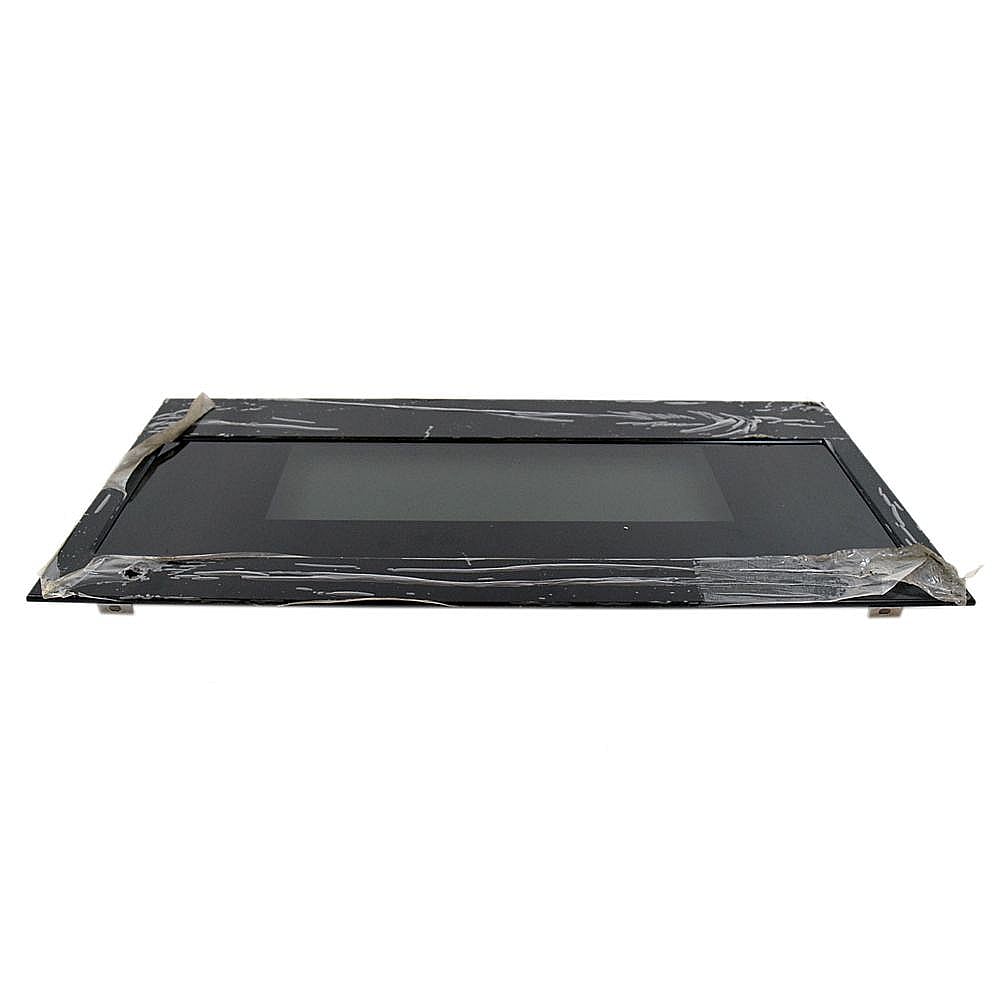Part #w11203366, Wall Oven Microwave Door Outer Panel Assembly (Black) / 39.50 x 30.00 x 7.00
