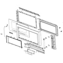 Microwave Door Assembly